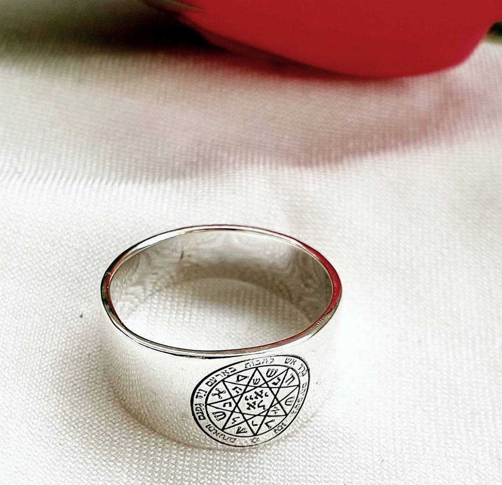 Ring for protection, provides its owner with the protection of the four elements at all levels, protects from evil, brings good luck.