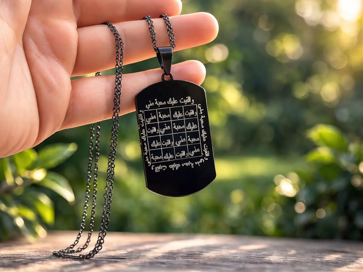 Spiritual Talisman Necklace for Abundance, Respect & Life Energy – Personalized Mystic Pendant – Handmade Ritual Jewelry