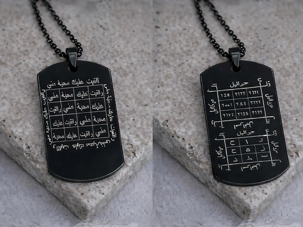 Spiritual Talisman Necklace for Abundance, Respect & Life Energy – Personalized Mystic Pendant – Handmade Ritual Jewelry