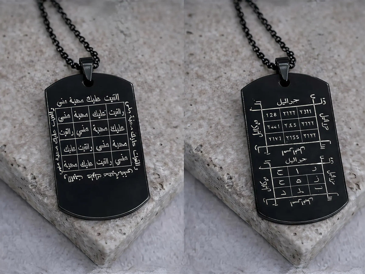 Spiritual Talisman Necklace for Abundance, Respect & Life Energy – Personalized Mystic Pendant – Handmade Ritual Jewelry