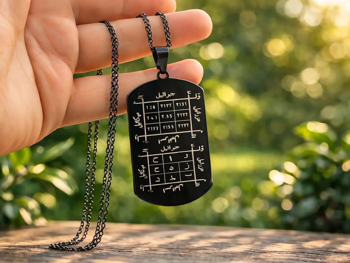 Spiritual Talisman Necklace for Abundance, Respect & Life Energy – Personalized Mystic Pendant – Handmade Ritual Jewelry